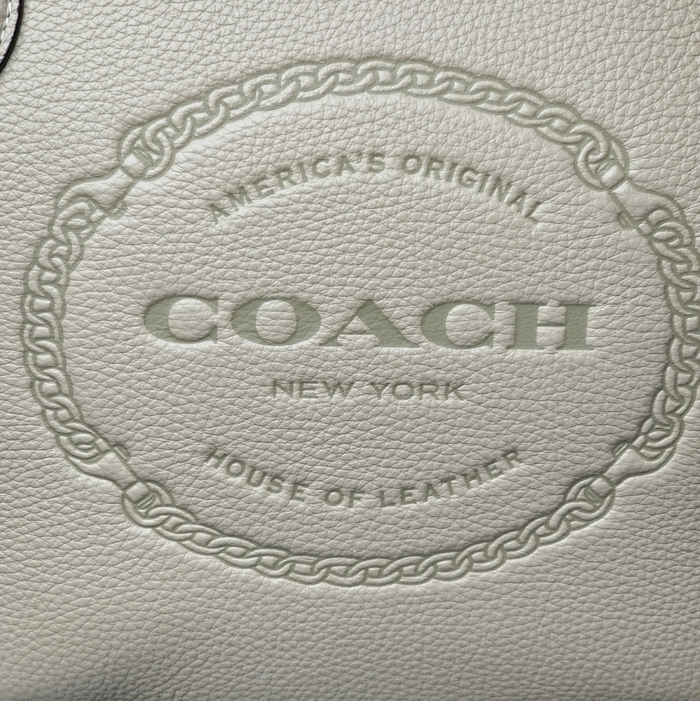 NWT Gallery Tote With Coach Heritage - Picture 8 of 14